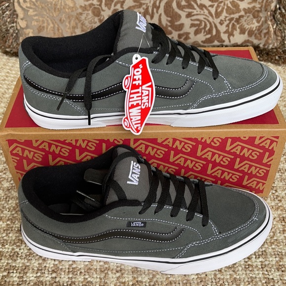 Vans Men’s Bearcat Charcoal/White/Black Men’s - Picture 3 of 16